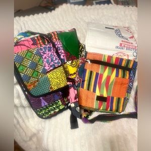handmade in Africa messenger bags